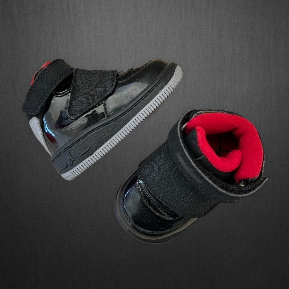 ✔️ New✔️ AIR JORDAN Force Toddler 'Black University Red'